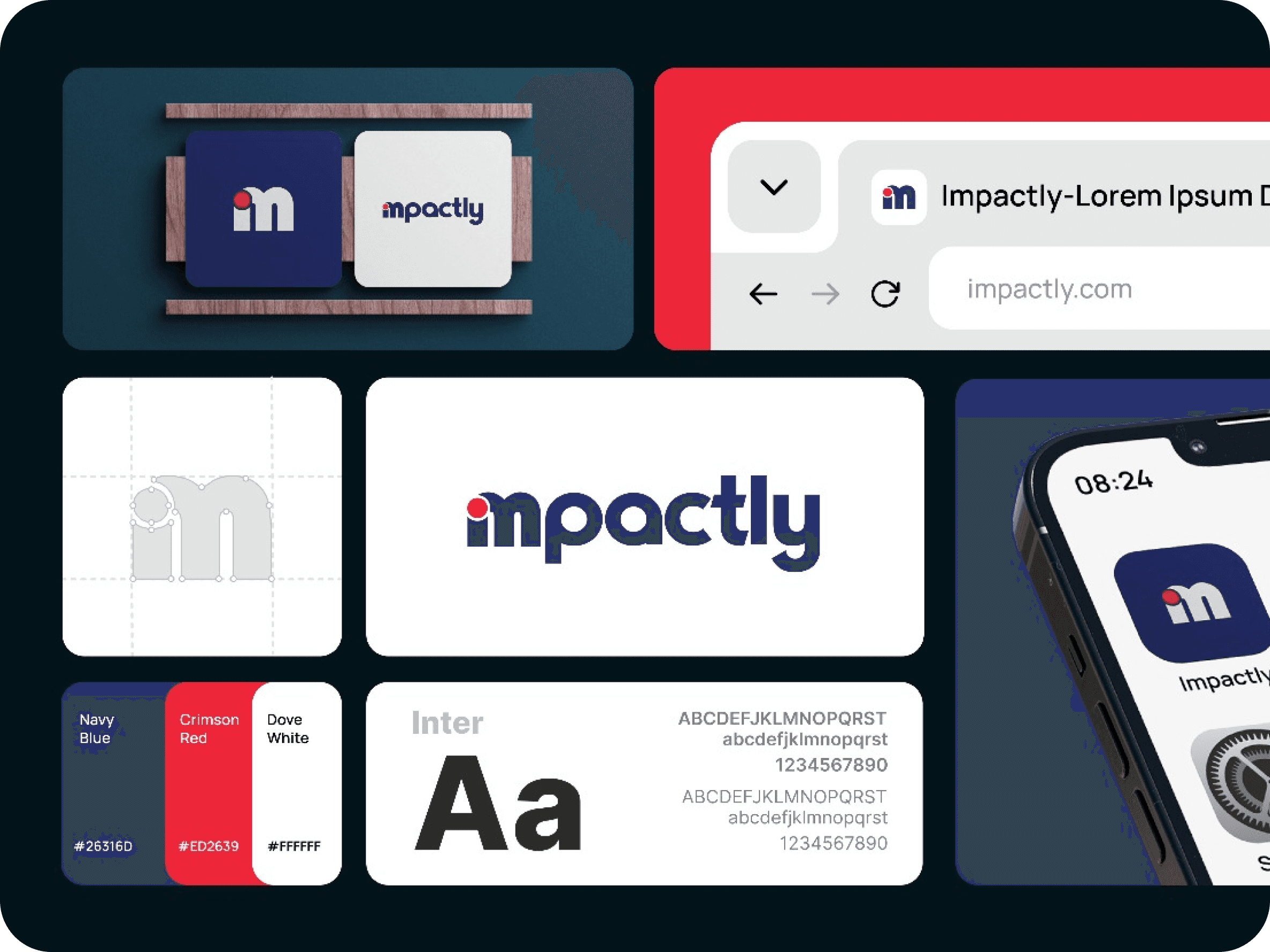 Branding board mockup