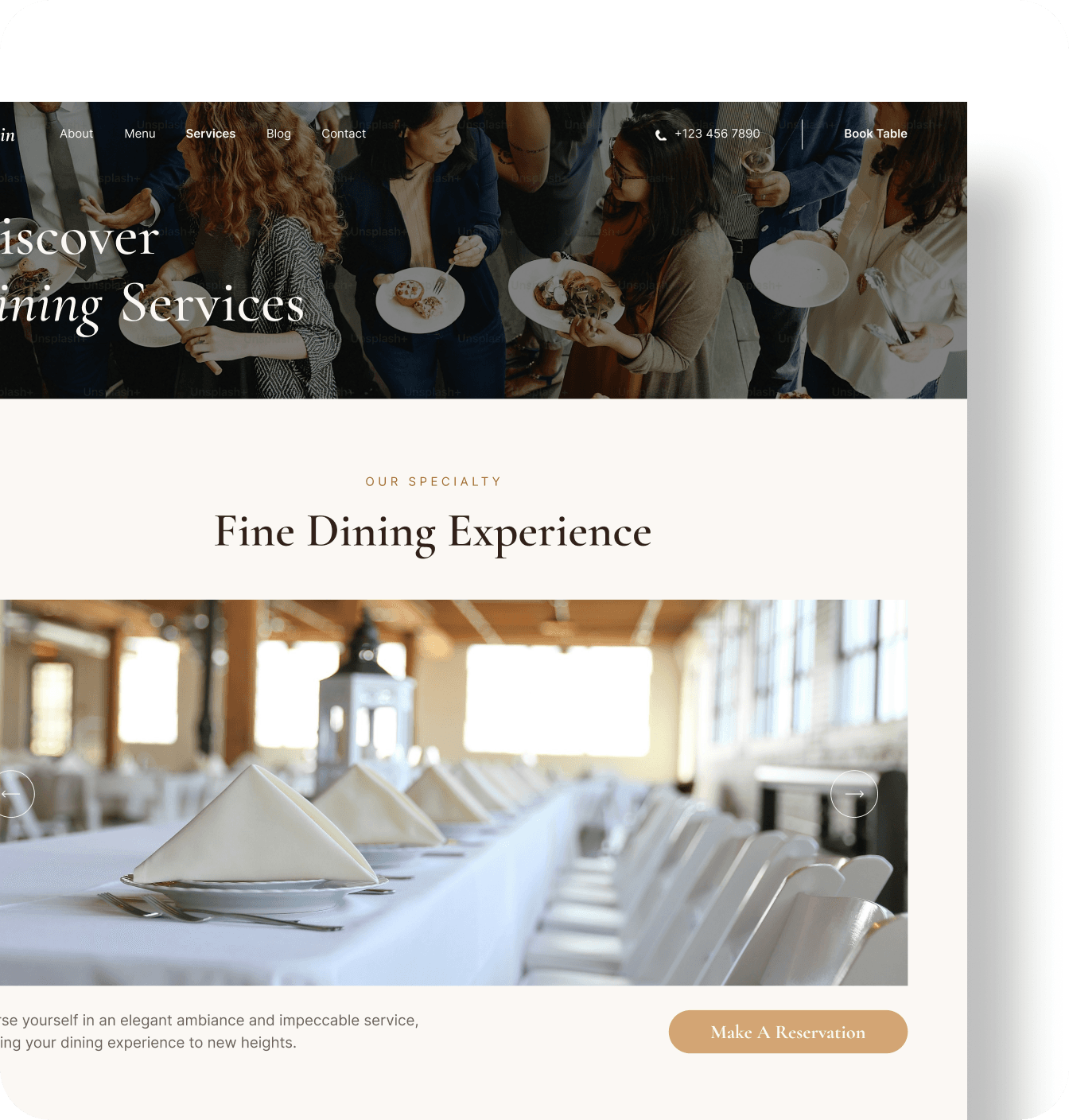 Custom design showcase